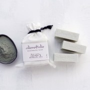 Hand Made Bar Soap | Blue Gum, Cedarwood + Bentonie Clay | 3 Pack 240g